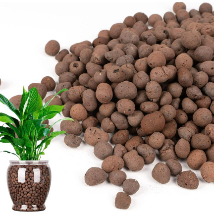 BIO38 Garten-Blählehm, Drainage, Substrat für Topfpflanzen und Blumen, 4 l, 8–16 mm