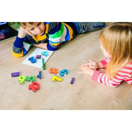 Tg50034 Zahlenholzklötze Zählpuzzle Zahlenpuzzles
