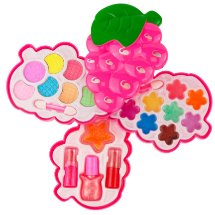 TG71163 GESICHT MAKE-UP KIT MAKE-UP MÄDCHEN SPIELZEUG TRAUBE