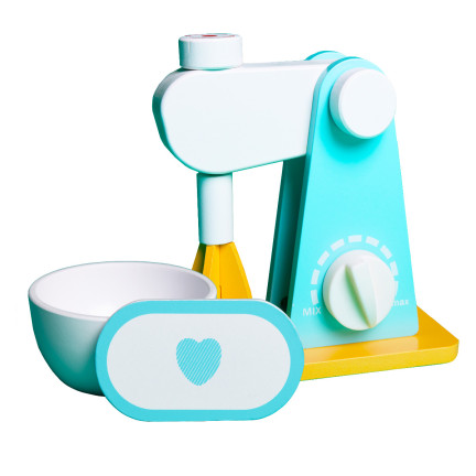 TG67006 SPIELZEUG LEBENSMITTELMASCHINE HOLZMIXER FÜR KINDER AGD KIT ZUBEHÖR