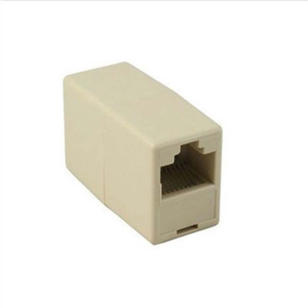 TV53 STECKER RJ45 STECKER ADAPTER 8P8C VERGOLDET
