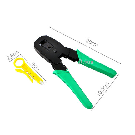 TV37 RJ-45 RJ45 RJ12 RJ11 RJ9 + CRIMPER