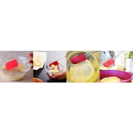 AP92 SPACHTEL SILIKON KÜCHENSPACHTEL KUCHEN LOLLIPOP