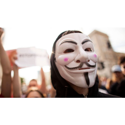RR5 MASKE ANONYME VENDETTA STOPEN ACTA HALLOWEEN