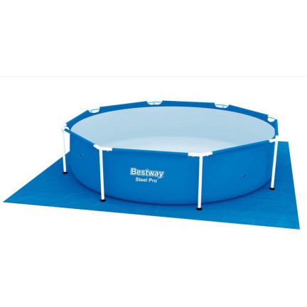58002 Schutzmatte für Gartenpool 396x396cm