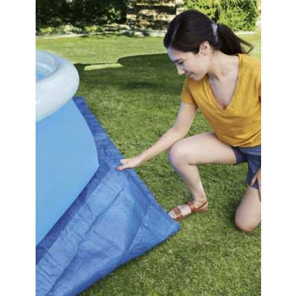 58002 Schutzmatte für Gartenpool 396x396cm
