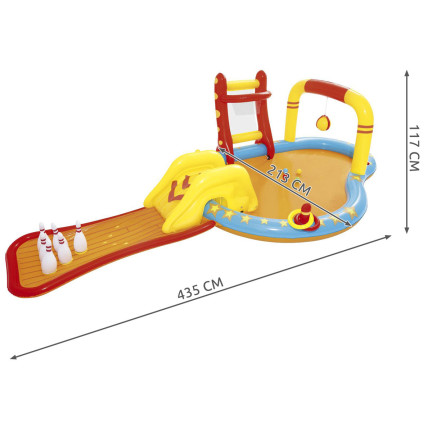53068 Bestway Aufblasbarer Wasserspielplatz Planschbecken