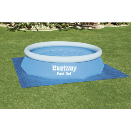 58002 Schutzmatte für Gartenpool 396x396cm