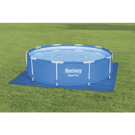 58002 Schutzmatte für Gartenpool 396x396cm