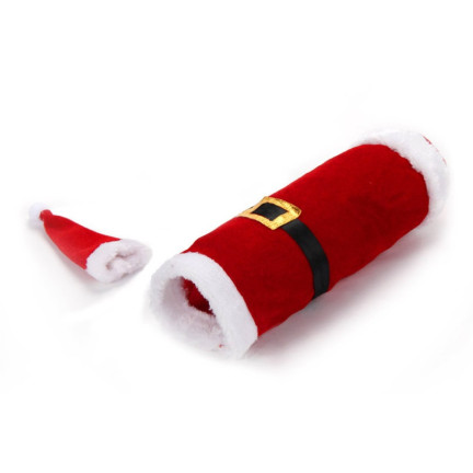 SW61 Kleidungsstück, Flaschenmütze, Weihnachtsmann-Kostüm, Velours
