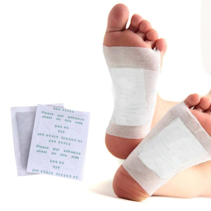AS7 Kinoki-Pflaster zur Entgiftung von Giftstoffen – Detox für die Füße – Entgiftung