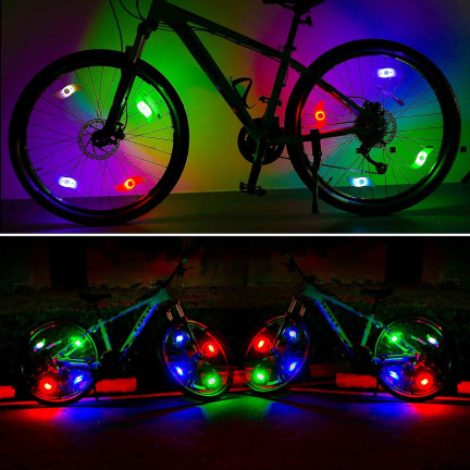 ER51 LED RADSPEICHENLAMPE FAHRRADKAPPE