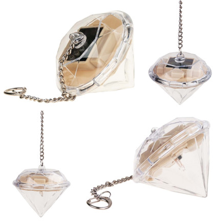 TG60449 DIAMANT GARDEN SOLAR LAMP DECORATIVE DIAMONDS 4er Set Pendelleuchten