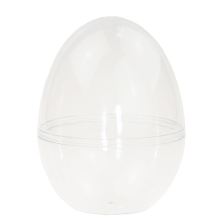 TG60436 ACRYL-EI TRANSPARENT STEHEND 9CM KUNSTSTOFF OSTEREI