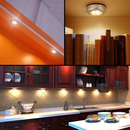 LP10 3 LED SELBSTKLEBENDE BATTERIELAMPE
