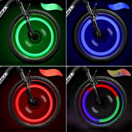 ER51 LED RADSPEICHENLAMPE FAHRRADKAPPE