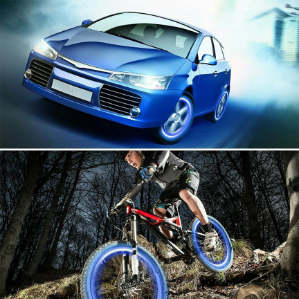 LP31 LIGHTING VENTS 2pc geführt Fahrrad oder Auto Kappen