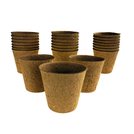 201278 TORF TÖPFE P8 BIOLOGISCH ABBAUBAR SÄMLINGE 8 CM 24 STÜCK