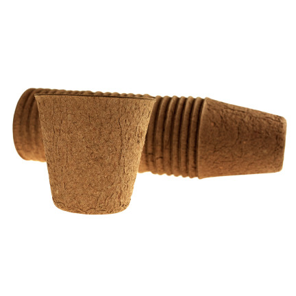 201278 TORF TÖPFE P8 BIOLOGISCH ABBAUBAR SÄMLINGE 8 CM 24 STÜCK