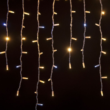 BT-01 EISZAPFEN LICHTER 300LED WEISS GARTEN WEIHNACHTSBAUM LICHTER