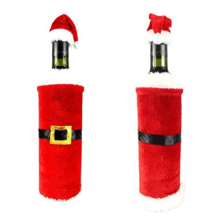 SW61 Kleidungsstück, Flaschenmütze, Weihnachtsmann-Kostüm, Velours