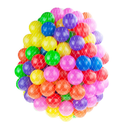 Ll38 bunte Bälle für Bällebad 7 cm Babybälle Plastikbälle Baby Spielbälle 100 Stück
