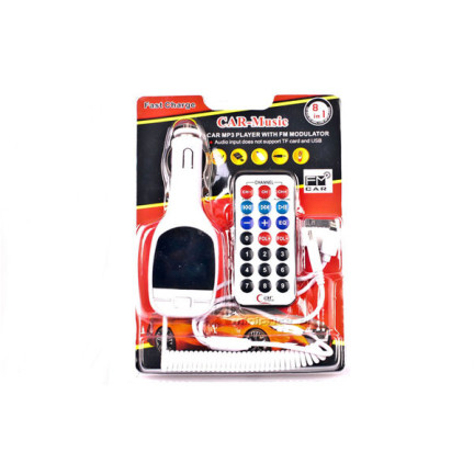 SS22 FM-Sender, LCD, MP3, USB, Fernbedienung