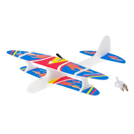 Tg56683 Polystyrol fliegendes Flugzeug Schaumstoff USB-Motor wiederaufladbar