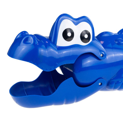 KSL745035 Wasserspielzeug für die Badewanne oder den Strand – Fischfänger in Form eines Krokodils