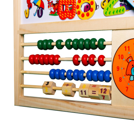 TG50042 Holztafel mit Magneten und Kreide, Abakus