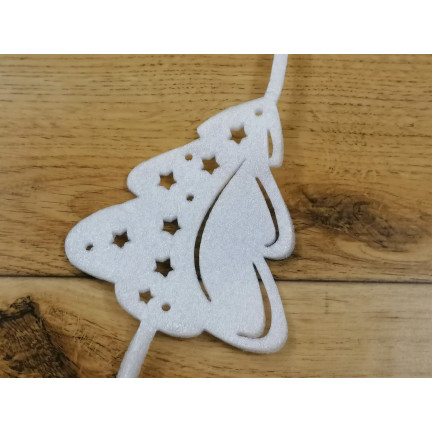 C121072 WEIHNACHTLICHE FENSTERDEKORATION POLYSTYROL WANDKETTE