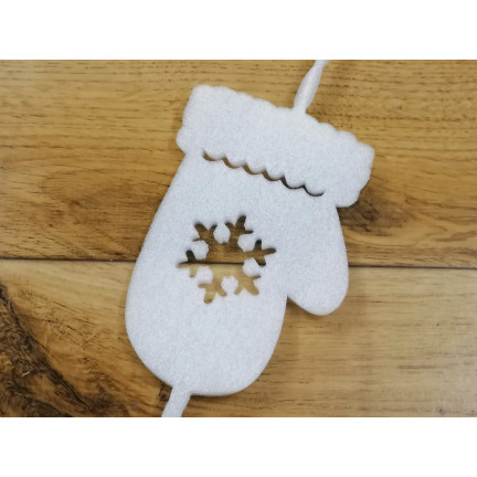 C121072 WEIHNACHTLICHE FENSTERDEKORATION POLYSTYROL WANDKETTE