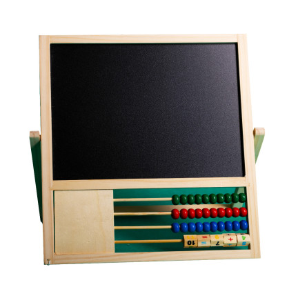 TG50042 Holztafel mit Magneten und Kreide, Abakus