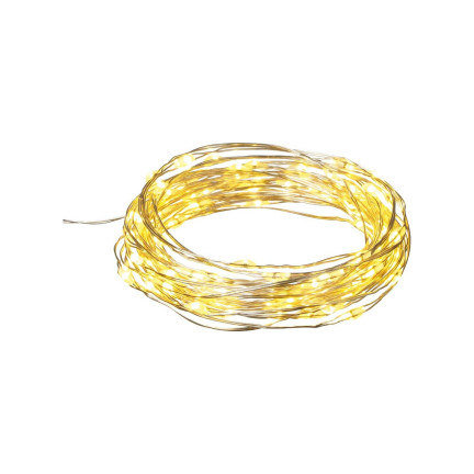 TG63176-2 LICHTER DRAHT 20 LED LICHT WARME TROPFEN LICHTER BATTERIEBETRIEBENE GARLANDE