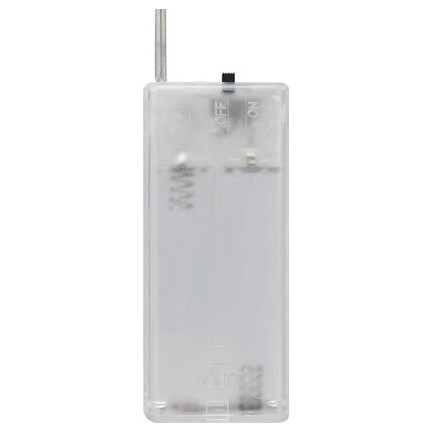 TG63173-1 LICHTER DRAHT TROPFEN 10 LED WEISS KALT BATTERIEN