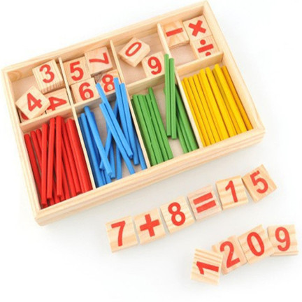 SS3 DIGITAL TEACHING STICKS Zählstäbchen aus Holz