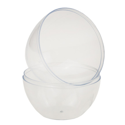 TG60436 ACRYL-EI TRANSPARENT STEHEND 9CM KUNSTSTOFF OSTEREI