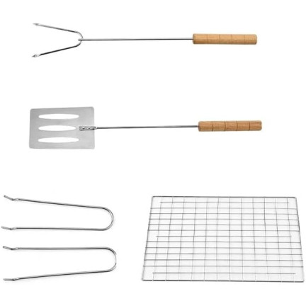 TG71414 TOURISM PORTABLE TOURISM FOLDING GRILL + Zubehör