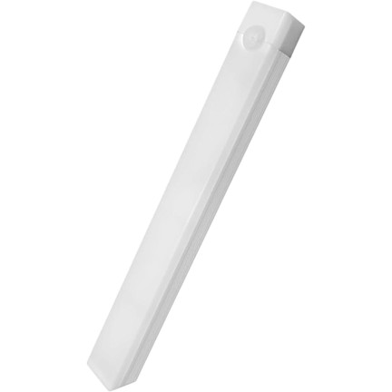 Selbstklebende Lampe mit Bewegungsmelder, Unterbauleuchte, für Schränke und Kleiderschränke, weiß, 1 Stück