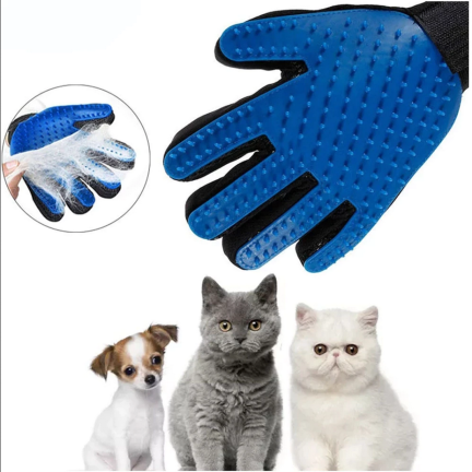 2366 HANDSCHUH ZUM KÄMMEN HUNDESALONMASSAGE