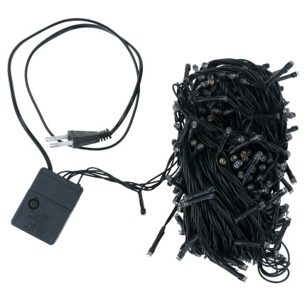 LM100 Weihnachtsbaumbeleuchtung, 100 LED, mehrfarbig, 8 Leuchtmodi