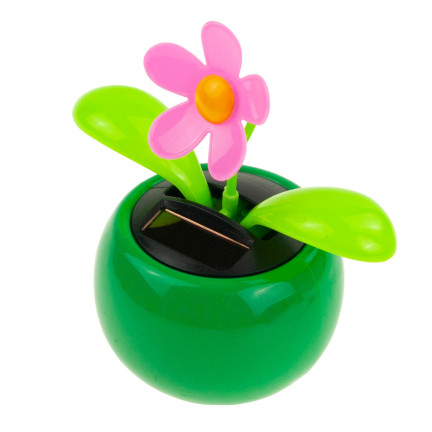 AS4 NICKEND SOLAR BLUME INSEKT TANZEN FLIP FLAPPE BABY TAG FIGUR