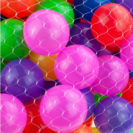 Ll38 bunte Bälle für Bällebad 7 cm Babybälle Plastikbälle Baby Spielbälle 100 Stück