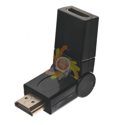 CC25 DREHBARER ADAPTER 360 HDMI GOLD