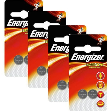 EN7 2x ENERGIZER A76 LR44 AG13 L1154 GPA76 PX76A Batterie