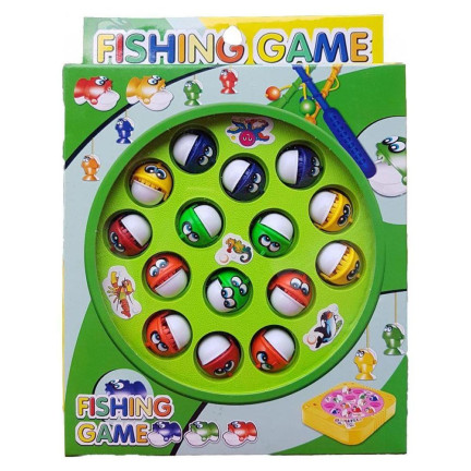 TG55519 – Familien-Geschicklichkeitsspiel: Fische fangen mit einer Angelrute mit Magnet, Fische