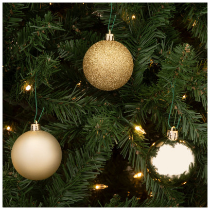 TG63172-2 GOLDEN BOMBES CHOINK SET 6cm 6PERSONEN NON-BREAKING CHOIN BOMBES