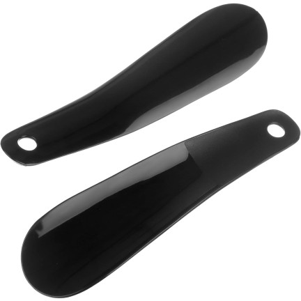 Schuhspanner aus Kunststoff, schwarz, kurz, für unterwegs, 16 cm