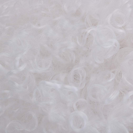 TG63178 Afro-Perücke für den Weihnachtsmann, weiß, Engel-Kostüm, Engel-Verkleidung
