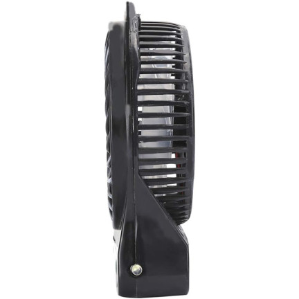 Ventilator, Tischventilator, tragbarer Ventilator, Reiseventilator, schwarz